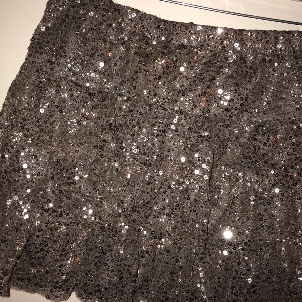 Express Cute Ruffled Skirt With Embellishment - image 2